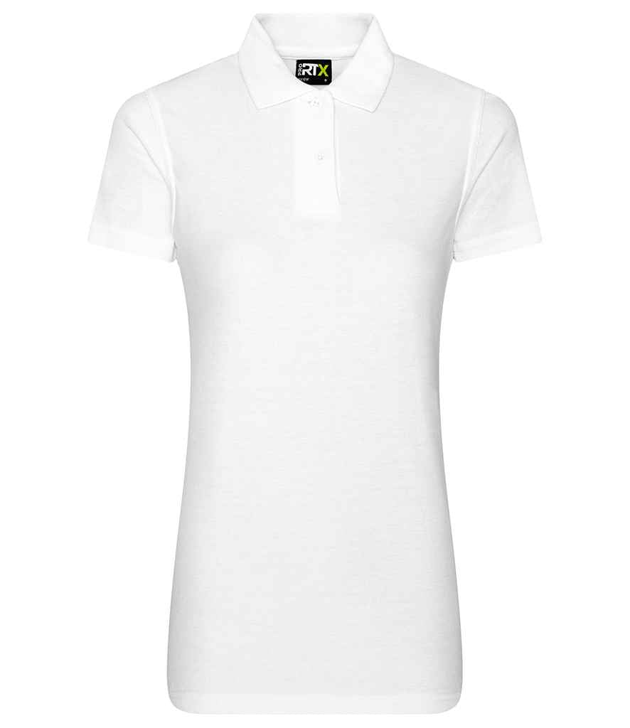 Pro RTX Pro RTX Ladies Pro Piqué Polo Shirt White