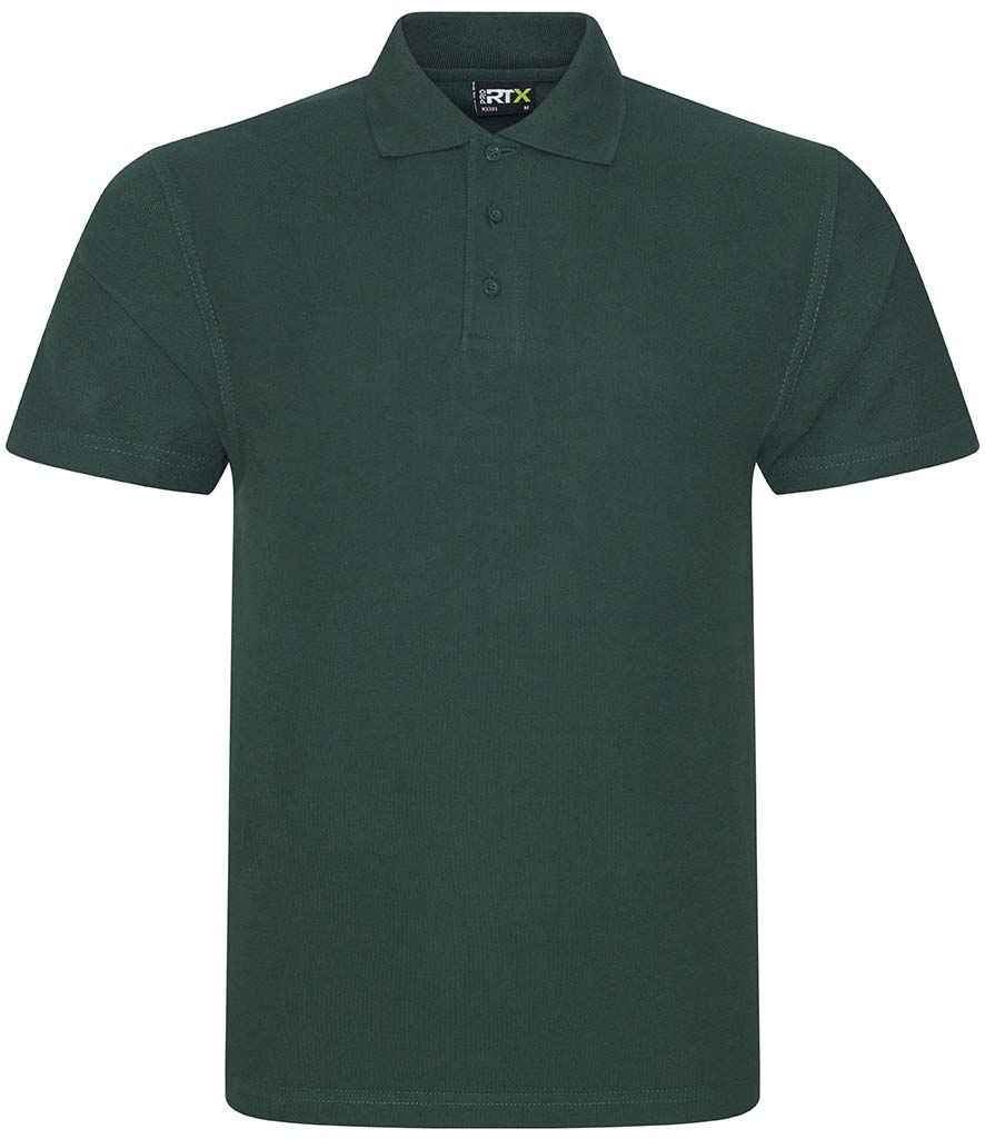 Pro RTX Pro RTX Pro Piqué Polo Shirt Bottle Green