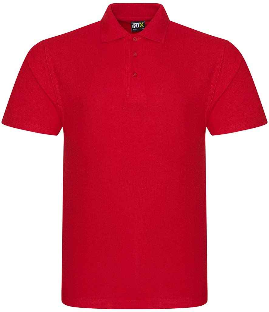 Pro RTX Pro RTX Pro Piqué Polo Shirt Red