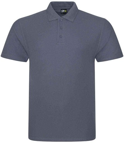 Pro RTX Pro RTX Pro Piqué Polo Shirt Solid Grey