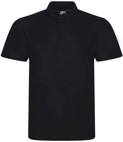 Pro RTX Pro Polyester Polo Shirt in Black