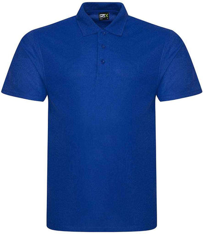 Pro RTX Pro RTX Pro Polyester Polo Shirt Royal Blue