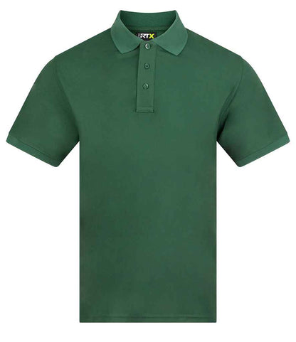 Pro RTX Pro RTX Pro Wicking Piqué Polo Shirt Bottle Green