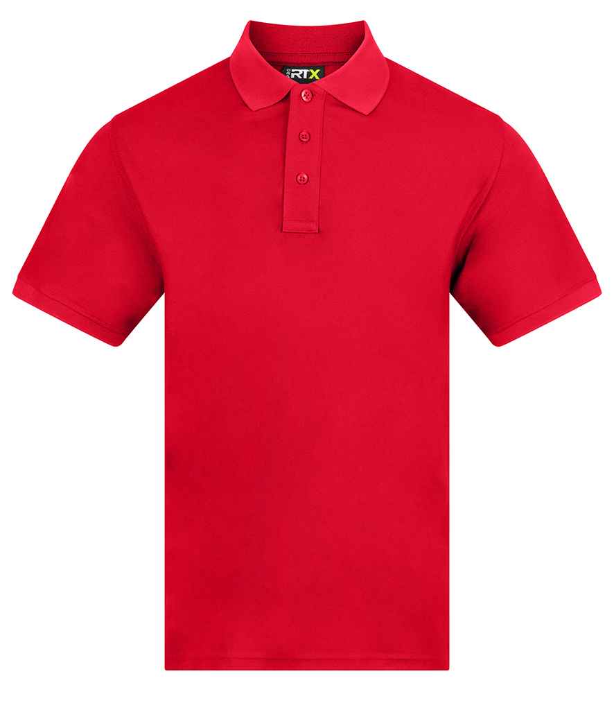 Pro RTX Pro RTX Pro Wicking Piqué Polo Shirt Red