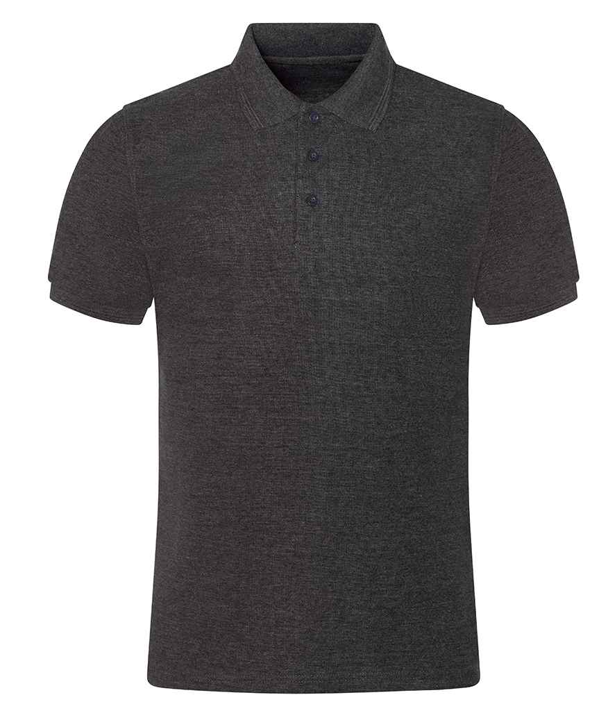 Pro RTX Pro RTX Pro Premium Piqué Polo Shirt Charcoal