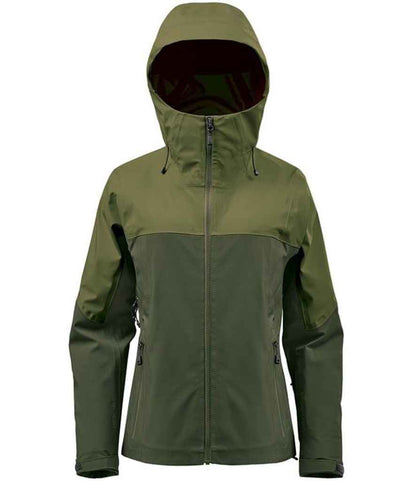 Stormtech Ladies Vertex Stormshell Jacket in Chive/Cypress