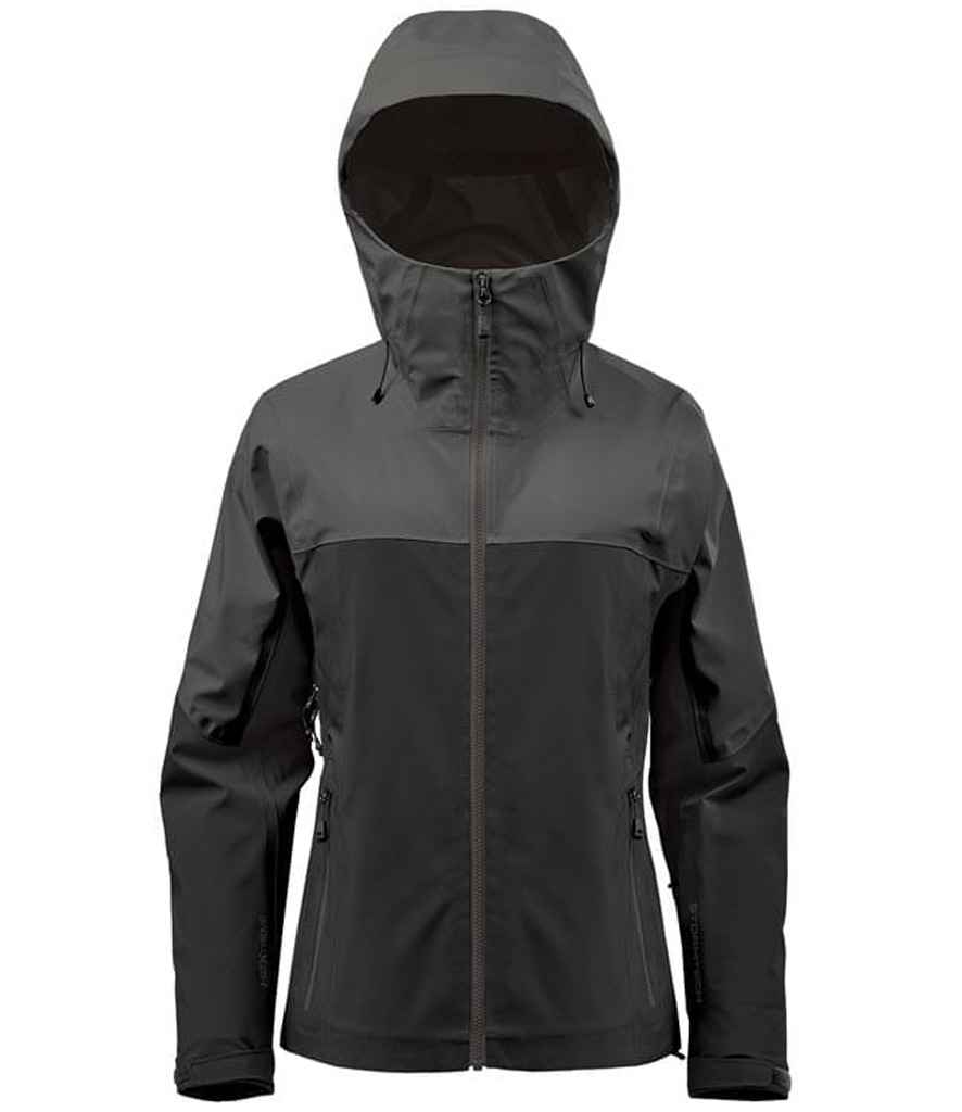 Stormtech Ladies Vertex Stormshell Jacket in Granite/Black