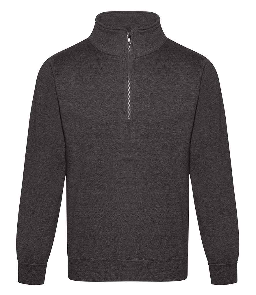 Pro RTX Pro RTX Pro 1/4 Neck Zip Sweatshirt Charcoal