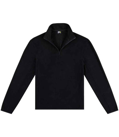 Pro RTX 1/4 Zip Micro Fleece Jacket in Black