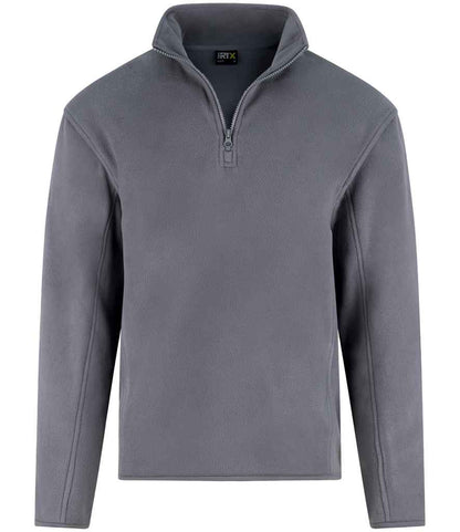 Pro RTX Pro RTX 1/4 Zip Micro Fleece Solid Grey