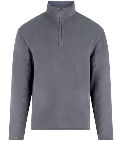 Pro RTX Pro RTX 1/4 Zip Micro Fleece Solid Grey