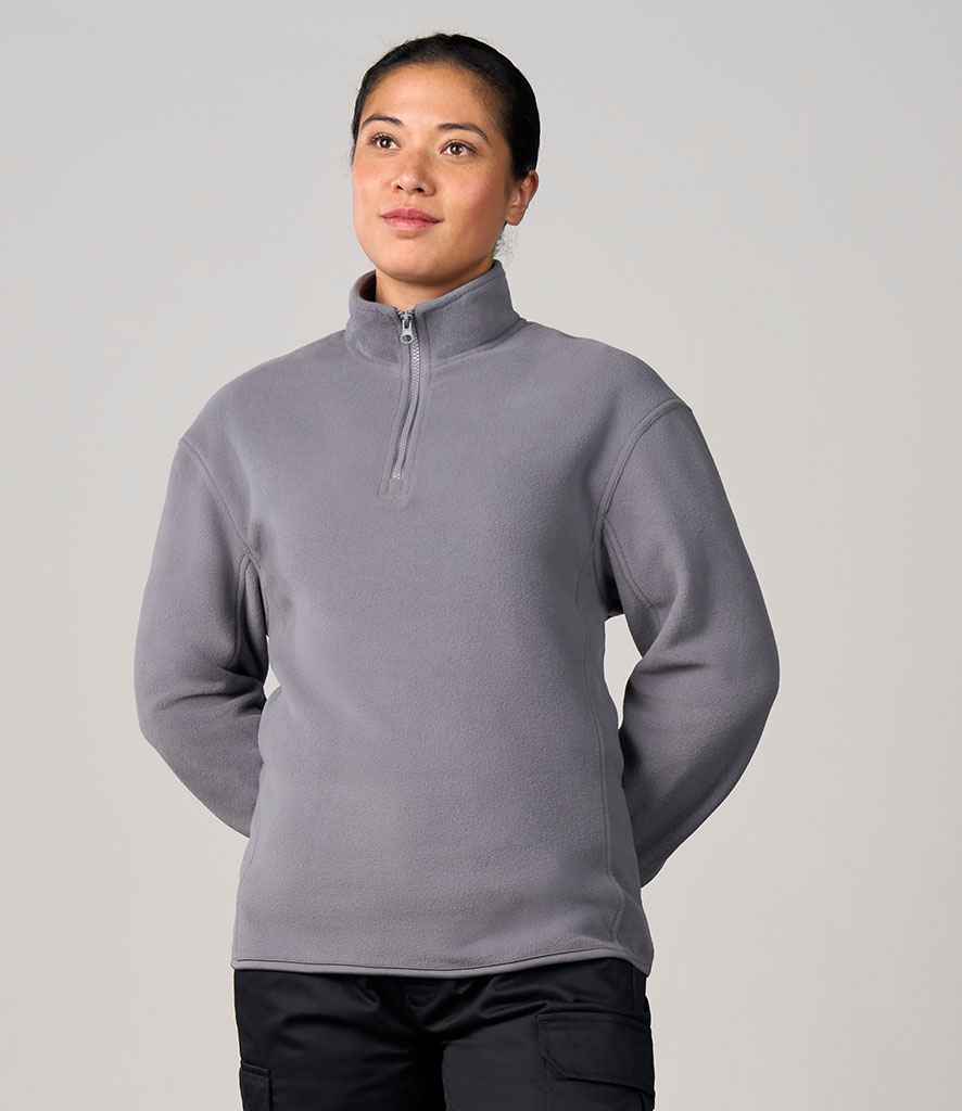 Pro RTX Pro RTX 1/4 Zip Micro Fleece Solid Grey