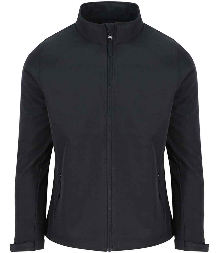 Pro RTX Pro RTX Ladies Pro Two Layer Soft Shell Jacket Black