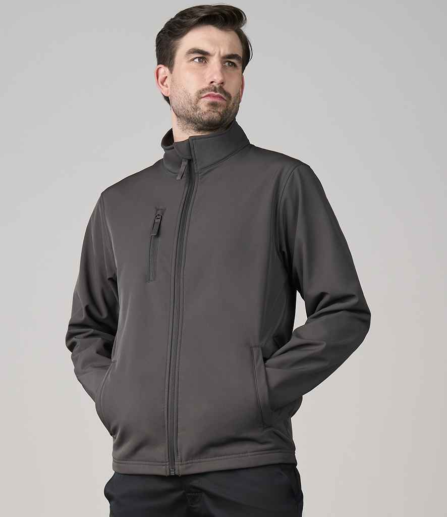 Pro RTX Pro RTX Pro Three Layer Soft Shell Jacket Charcoal