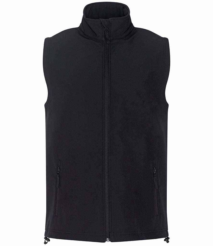 Pro RTX Pro Two Layer Soft Shell Gilet in Black