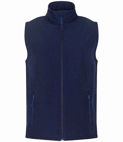 Pro RTX Pro RTX Pro Two Layer Soft Shell Gilet Navy