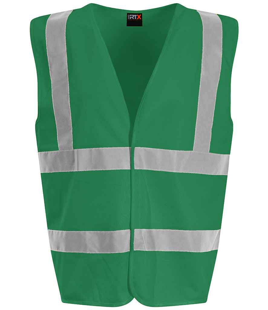 Pro RTX High Visibility Waistcoat in Kelly Green