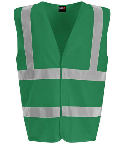 Pro RTX High Visibility Waistcoat in Kelly Green