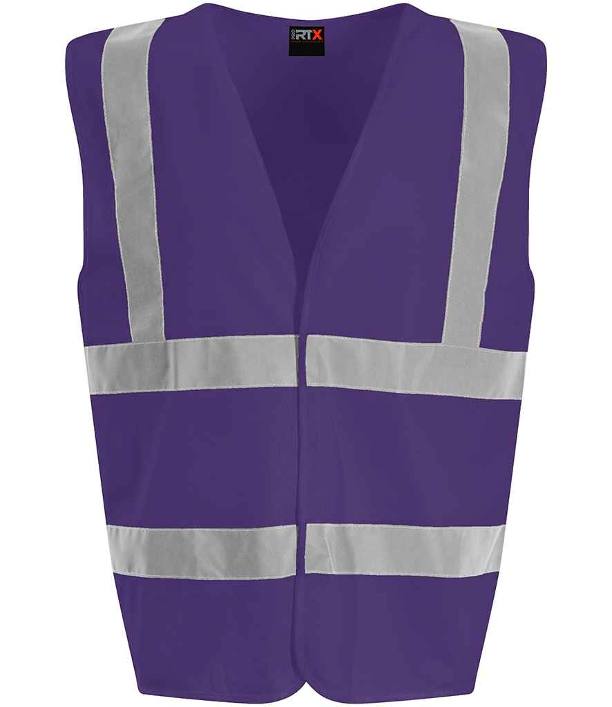 Pro RTX High Visibility Waistcoat in Purple