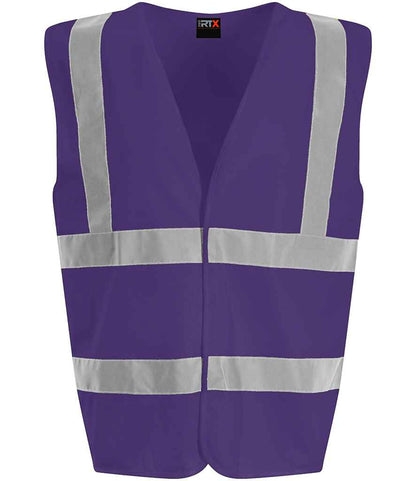 Pro RTX High Visibility Waistcoat in Purple