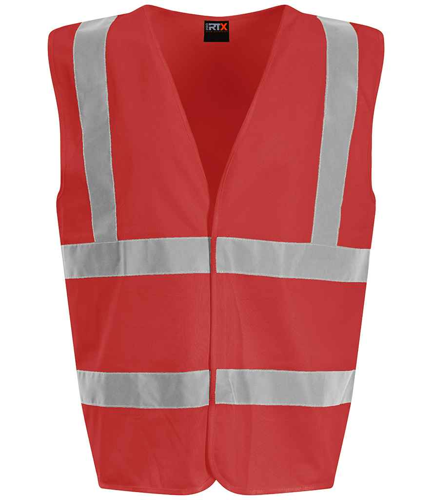Pro RTX High Visibility Waistcoat in Red
