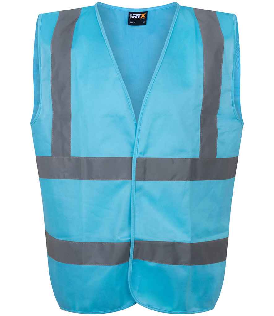 Pro RTX High Visibility Waistcoat in Sapphire Blue