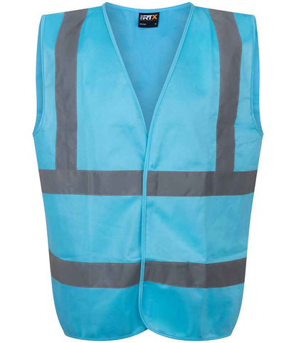 Pro RTX High Visibility Waistcoat in Sapphire Blue