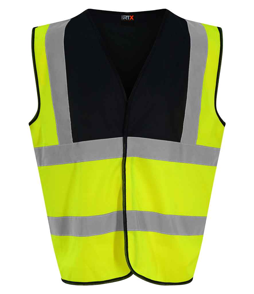 Pro RTX High Visibility Waistcoat in Yellow/Black