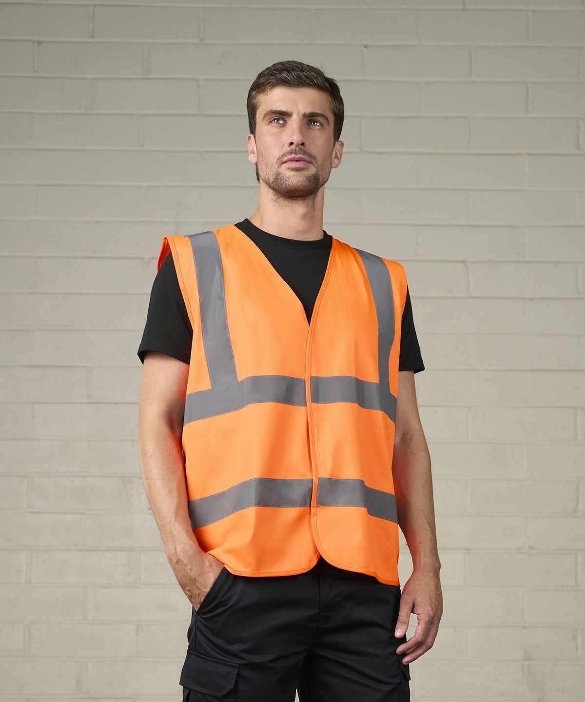 Pro RTX High Visibility Waistcoat Black