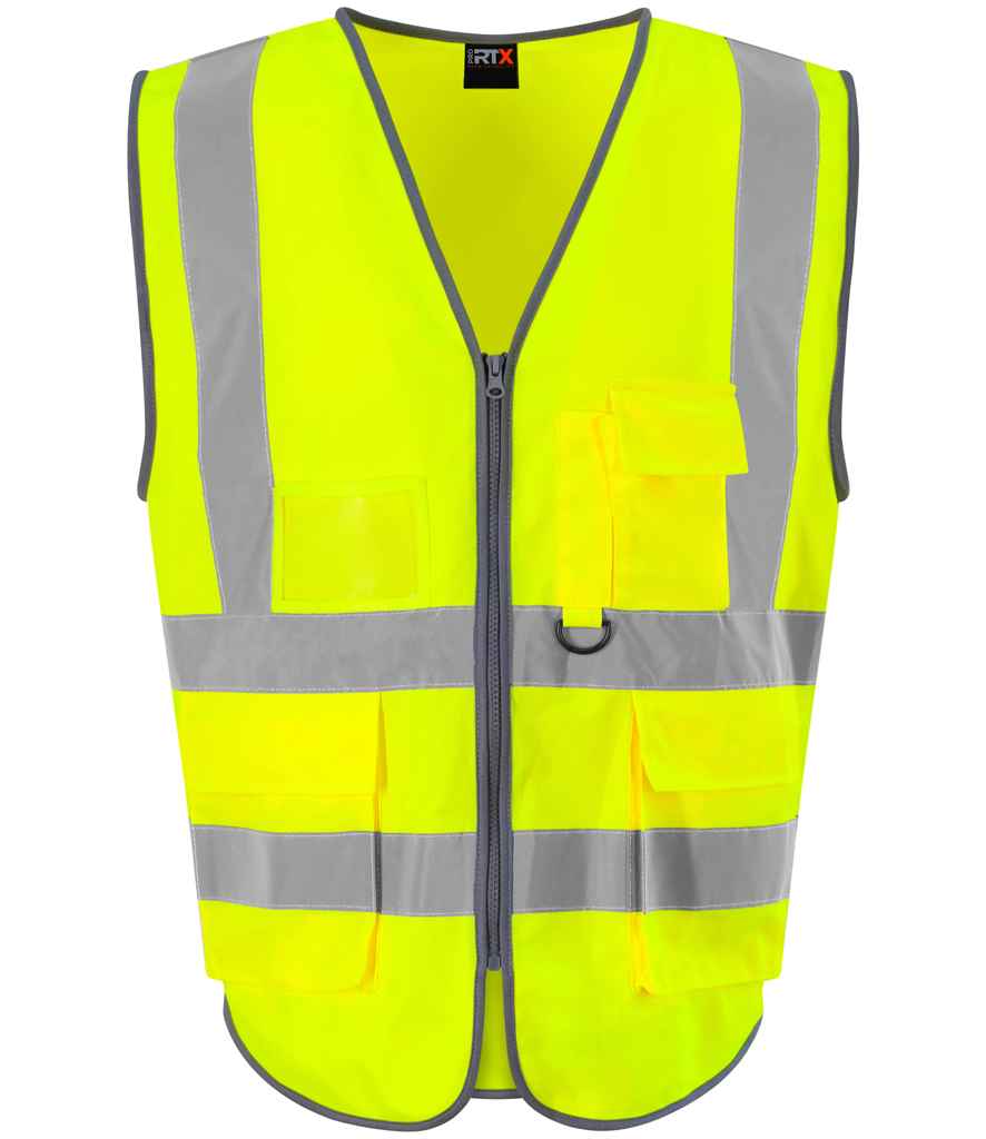 Pro RTX High Visibility Executive Waistcoat in Yellow