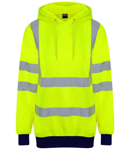 Pro RTX High Visibility Pro RTX High Visibility Two Tone Hoodie Yellow/Navy