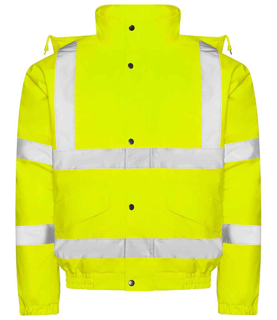 Pro RTX High Visibility Bomber Jacket in Yellow