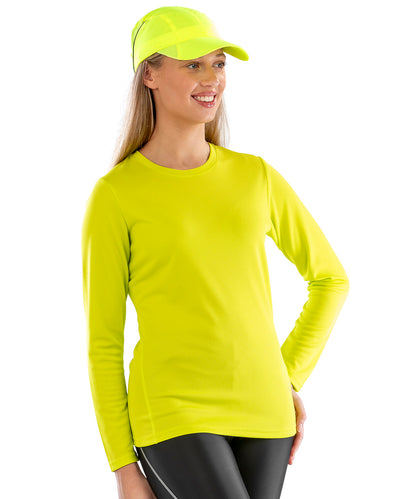 Spiro Women's Spiro quick-dry long sleeve t-shirt Black