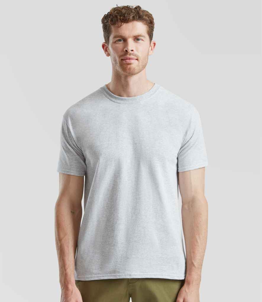 Fruit of the Loom Fruit of the Loom Heavy Cotton T-Shirt Heather Grey