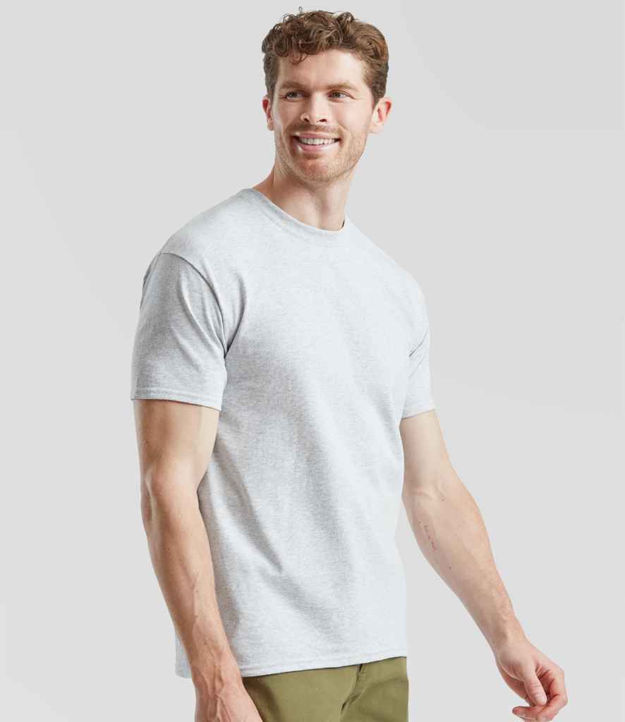 Fruit of the Loom Fruit of the Loom Heavy Cotton T-Shirt Heather Grey
