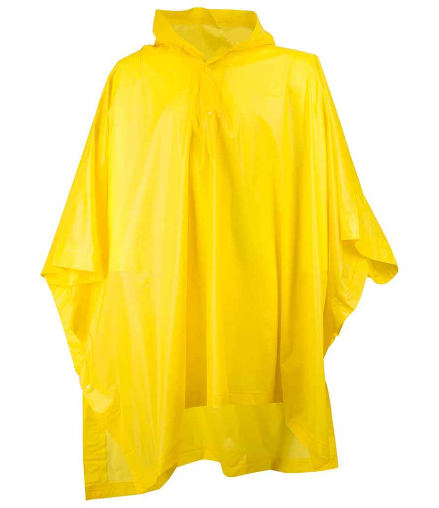 Splashmacs Rain Poncho in Yellow