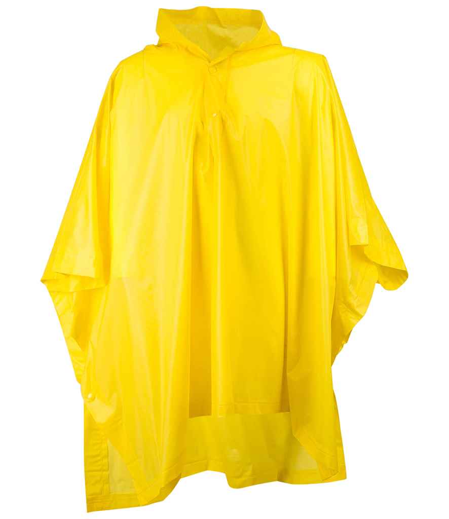 Splashmacs Kids Rain Poncho in Yellow