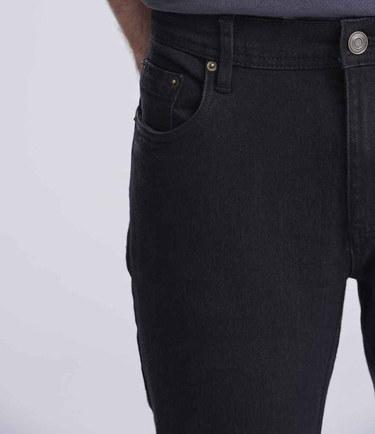 So Denim Mens Max Slim Jeans - model image