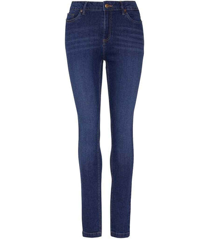 So Denim Ladies Lara Skinny Jeans in Dark Blue Wash