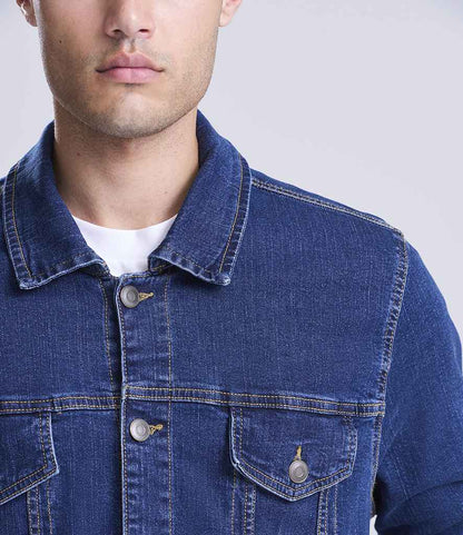 So Denim Noah Denim Jacket - model image