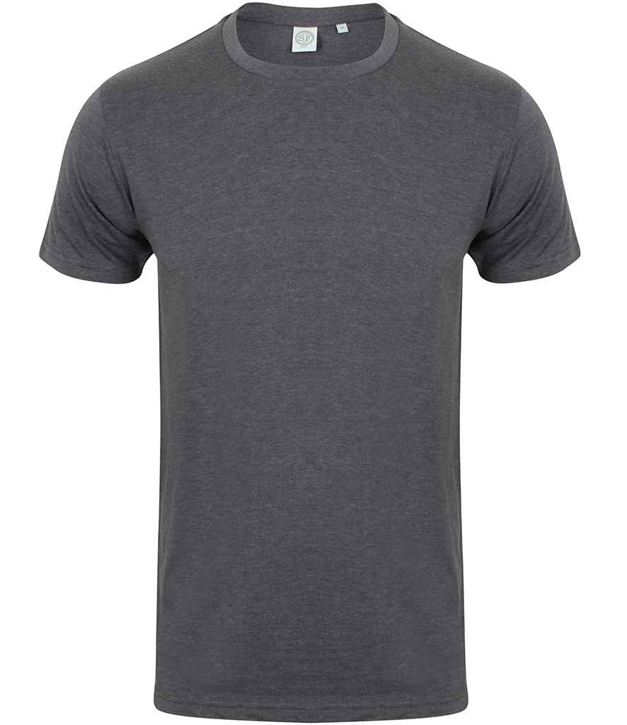 SF Clothing SF Clothing Feel Good Stretch T-Shirt Heather Charcoal