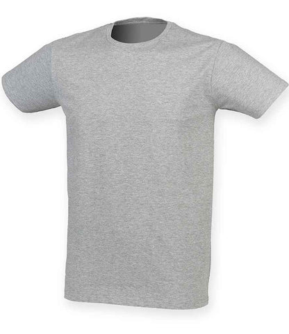 SF Clothing SF Clothing Feel Good Stretch T-Shirt Heather Grey