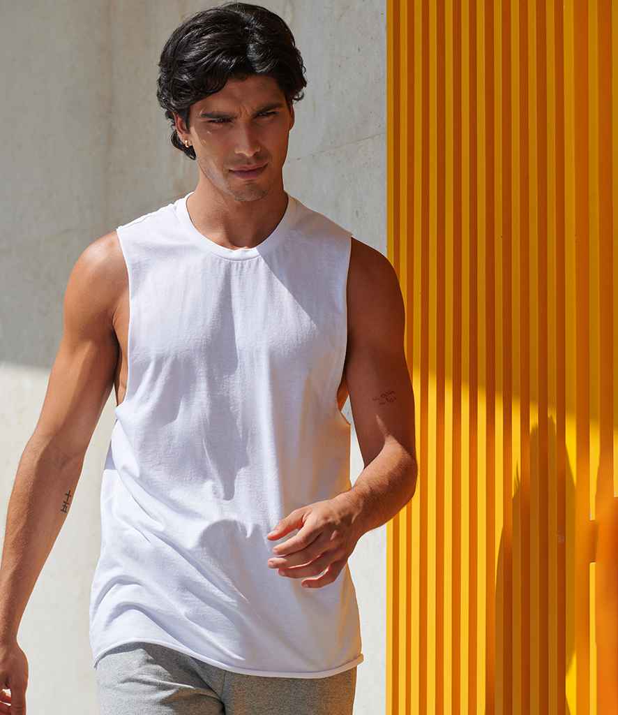 SF Clothing High Neck Vest - model image