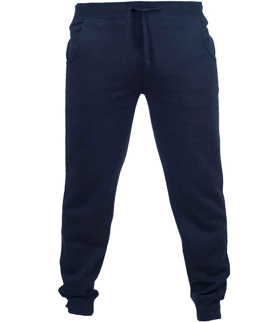 SF Clothing Slim Cuffed Jog Pants in Navy