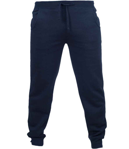 SF Clothing Slim Cuffed Jog Pants in Navy