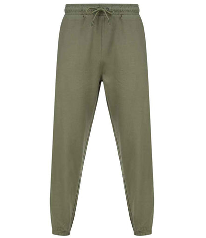 SF Clothing Unisex Sustainable Fashion Cuffed Joggers in Khaki