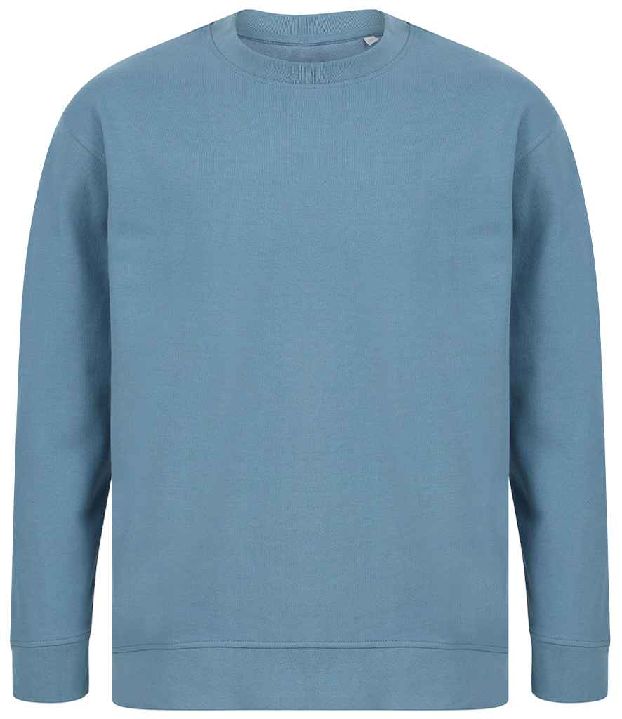SF Clothing Unisex Sustainable Fashion Sweatshirt in Stone Blue