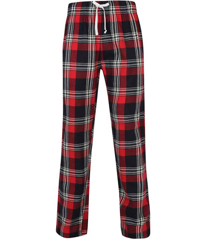 SF Clothing Tartan Lounge Pants in Red/Navy