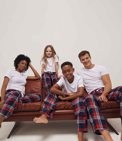 SF Clothing Tartan Lounge Pants - model image