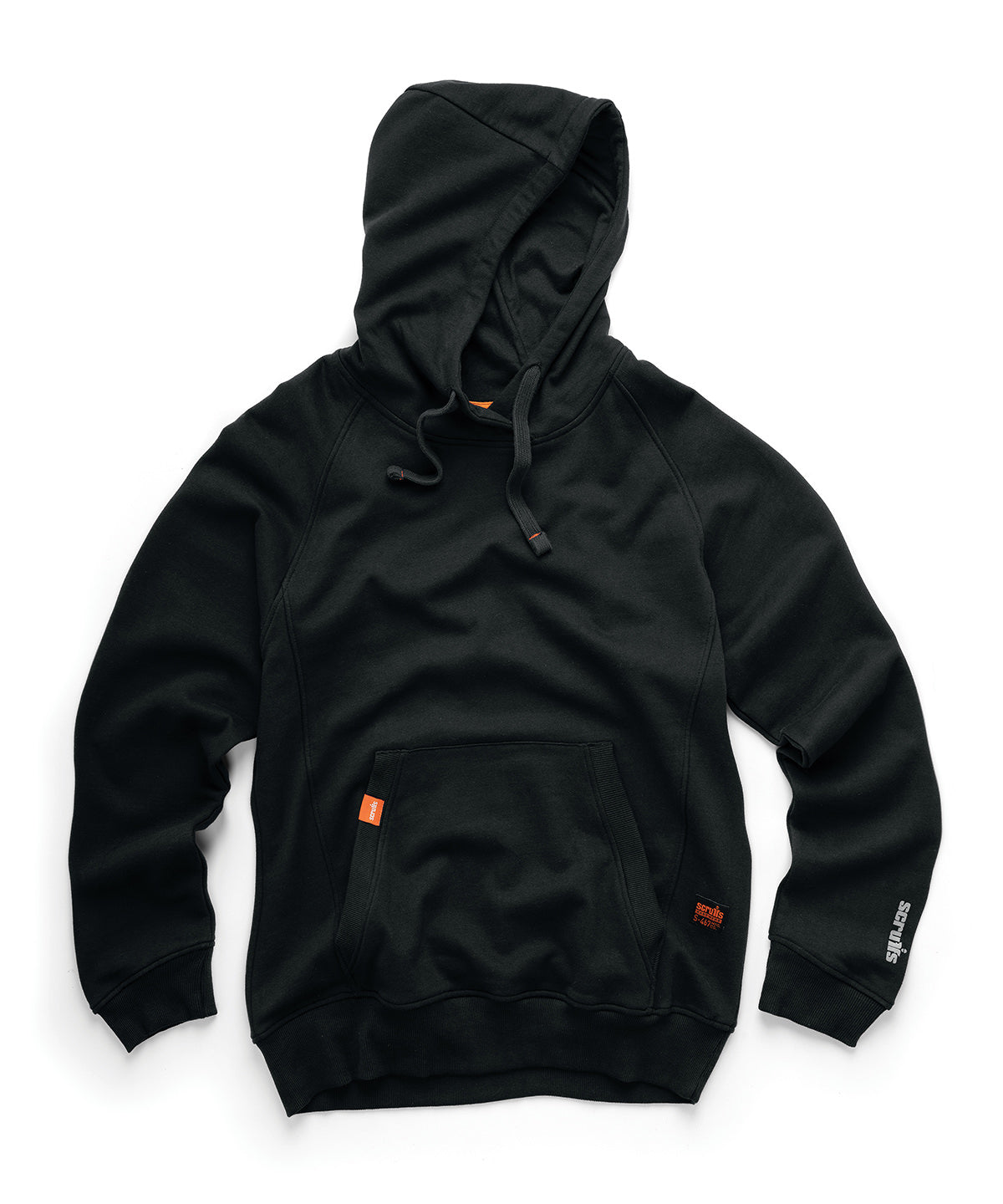 Scruffs Eco Worker hoodie Black